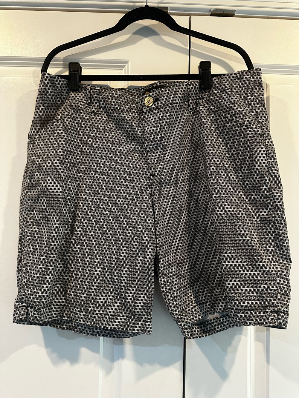 Lee Micro-Pattern Flat Front Shorts